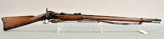 Springfield model 1870, 45-70 cal. Rifle, bore will clean to good, has cleaning rod, sling and cartouche overall condition very good.