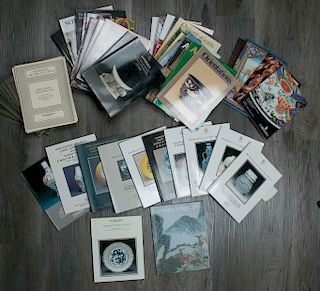GROUP OF 50 AUCTION  CATALOGUES 