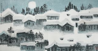 XU XI (1940~), SNOW VILLAGE