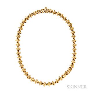 18kt Gold Spiral Necklace, Tiffany & Co.