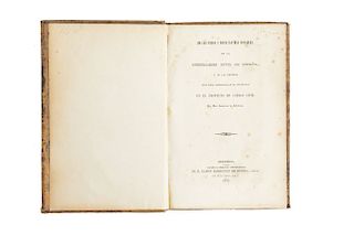 Cárdenas, Francisco de. De los Vicios y Defectos Más Notables de la Legislación Civil de España, y de las Reformas... Madrid, 1852.