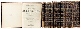Mullois, Isidore / Dillet, C. Messager de la Charité / Messager de la Semaine. Paris, 1858 - 1873. 800 números en 16 vols. Piezas: 16.