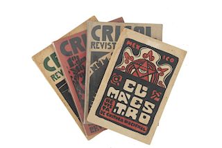 Monteverde, Enrique - Loera y Chávez, A. / Martínez Rendón, Miguel D. El Mestro / Crisol. Revistas.
México: 1921 / 1928 - 29. Piezas:4
