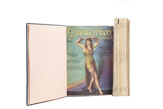 The Denishawn Magazine / The Dance Magazine / The Dance Magazine of the Stage and Screen / Dance Lovers... New York, 1924-31. Piezas:16