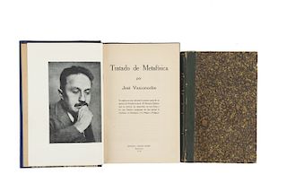 Vasconcelos, José. Tratado de Metafísica / Ética. a) Tratado de Metafísica. México / Madrid, 1929 / 1932. Piezas: 2.