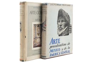 KA - Toscano, Salvador / Toussaint, Manuel. Arte Precolombino de México y de la América Central / Arte Colonial en México.<...