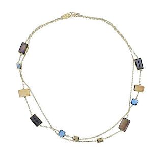 Ippolita Rock Candy  Beverly 18k Gold Long Necklace 
