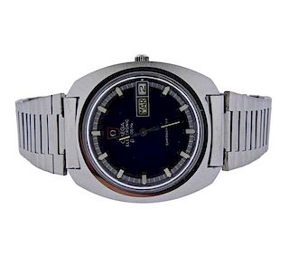 1970s Omega Electronic Day Date Chronometer Watch
