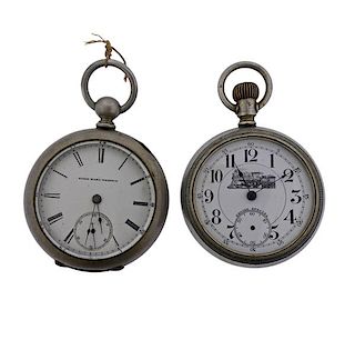  Antique Pocket Watch Lot of 2