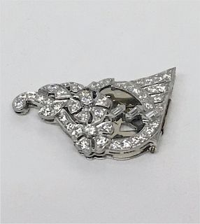 DIAMOND SWEATER OR SCARF CLIP APPROX. 6.0 DWT