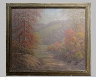 O/C "AUTUMNAL SCENERY"SGND DALE BESSIRE