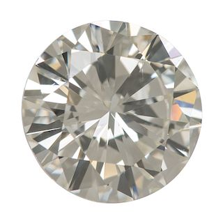 EGL USA Certified 5.02 Carat Round Brilliant Cut Diamond
