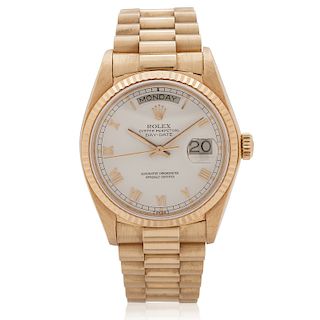 Rolex Oyster Perpetual Day-Date in 18 Karat Yellow Gold Ca. 1977