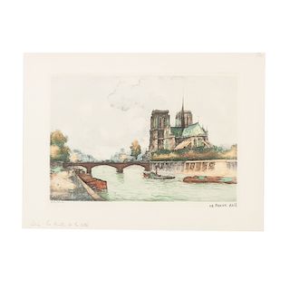 French Hand-Colored Engravings