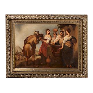 Italian Religious Scene Painting, after Murillo 