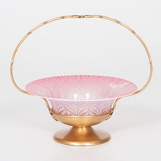 Tiffany Favrile Dish with Stand 