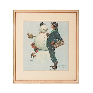 Norman Rockwell Signed Prints and Photograph