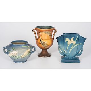 Roseville Pottery Vases