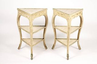 Pair of Nancy Corzine Drake Accessory Tables