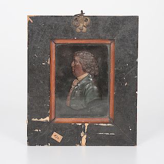 Wax Portrait of Josiah Wedgwood of Staffordshire