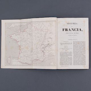 Le Bas, Philippe. "Historia de Francia". Forma parte de "El Universo Pintoresco". México: Librería Mejicana, 1843.