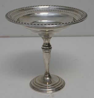 STERLING SILVER FOOTED COMPOTE