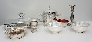 8 pc GOOD SILVER PLATE WALLACE +