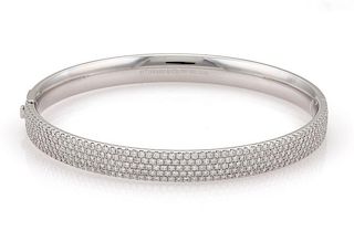 Tiffany & Co. Metro 1.93ct Diamond 18K WG Bracelet