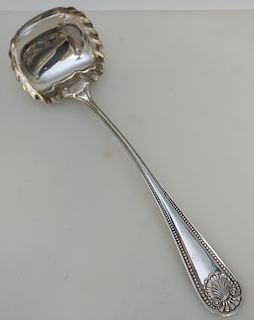 LARGE STERLING 1880 WHITING LADLE