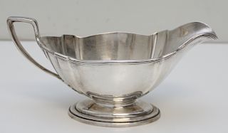 GORHAM STERLING PLYMOUTH SAUCE BOAT