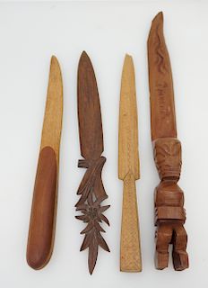 4 SOUTH PACIFIC LETTER OPENERS