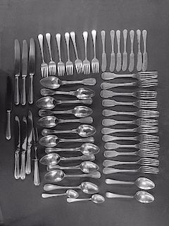 LG GROUP OF CONTINENTAL & AMER. SILVER FLATWARE