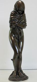 UNSIGNED. Large and Fine Bronze Sculpture