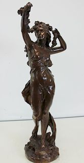 GERMAIN, Jean, Baptiste. Signed Bronze Sculpture