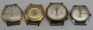 JEWELRY. Grouping of (4) Vintage Men's Watches.