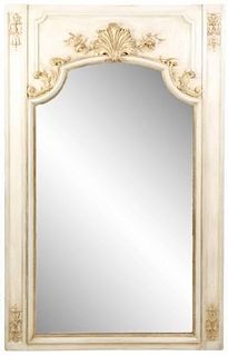 Large French Parcel Gilt Pier Mirror, 20th C.