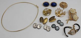 JEWELRY. Assorted Estate Jewelry Grouping.