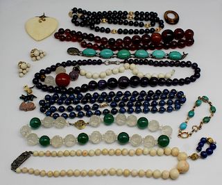 JEWELRY. Assorted Beaded Jewelry Grouping.