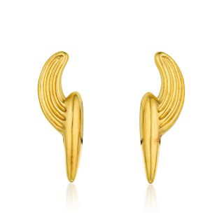 Lalaounis Gold Earclips