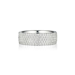 Tiffany & Co. Metro Five Row Diamond Ring