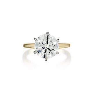 A 3.15-Carat Diamond Solitaire Ring