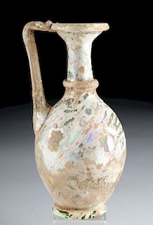 Roman Glass Oinochoe w/ Wonderful Iridescence