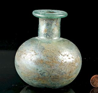 Roman Glass Bottle Bottle, ex-Bonhams