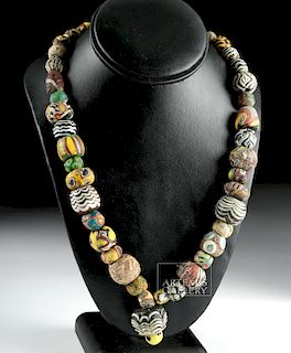 Roman / Islamic Glass Trade Bead Necklace
