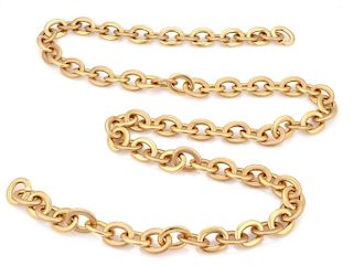 Roberto Coin 18k Rose Gold Chain Link Necklace