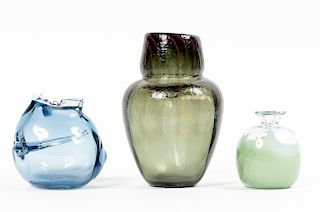 Robert C. Fritz, Three Glass Vases
