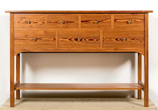 Solid Pine Multi-Drawer Cabinet / Sideboard