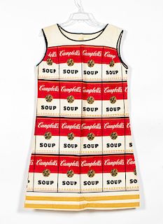 Andy Warhol 1960s "The Souper Dress"