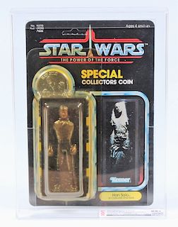1984 Star Wars POTF Han Solo in Carbonite CAS 85+