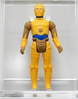 1985 Star Wars Droids C-3PO Action Figure CAS 90
